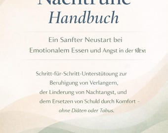 Manual de calma nocturna – Geführter Abend-Guide gegen emocionales Essen / Descargar PDF