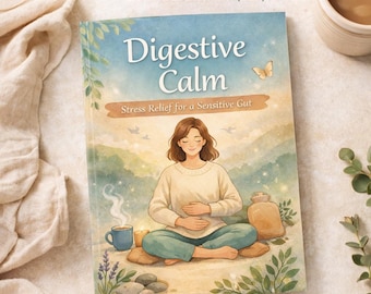 Quando o estresse afeta seu intestino | Guia suave para desconforto digestivo e estômago nervoso (PDF)