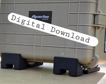 Apache 4800 Feet - Anti Tip - Digital Download - Flat or Angled Feet