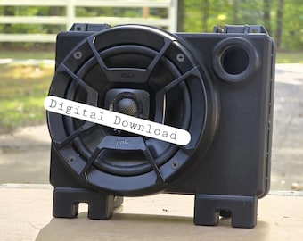 Apache 1800 - Front 6.5" Speaker Adapter With Port And Feet - Polk DB 652