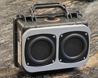 Apache 1800 Case Dual 4in Passive Radiators