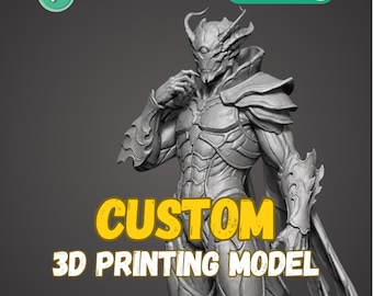 Archivo de modelo 3D personalizado para impresión, figura de personaje, adorno de juguete (archivo STL, 3MF, etc.)