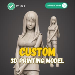 Diseño de modelos de personajes 3D personalizados, archivos para impresión 3D (STL, OBJ, 3MF)