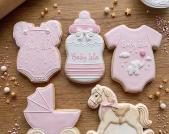 Baby Shower & Gender Reveal Cookie Cutters | 3D Printed