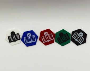Strixhaven Prepared Status Tokens | Textured Tokens for Magic the Gathering TCG