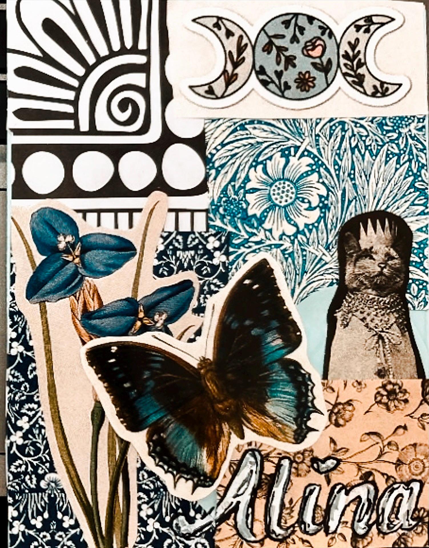 お取り置き中(*・ᴗ・*) コラージュ素材　まとめ売り ワクワクワーカーズステッカー フラワーショップ | マインド