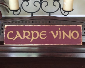 IN VINO VERITAS Wine There is Truth Latin Sign Cellar WOOD Plaque U Pick Color