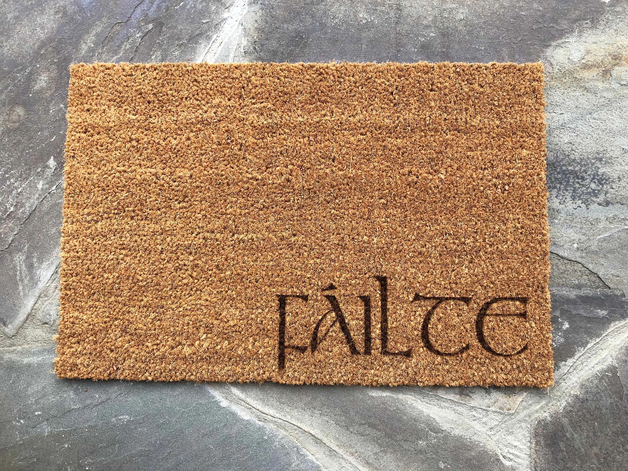 FAILTE Irish Gaelic Celtic Door Mat Doormat Porch Etsy