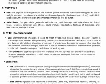side effects of aod9604 Peptide Consent Form Template for Medical Spa | Clinic Legal Consent | NP  Provider Template | Editable Medical Consent | Instant Download