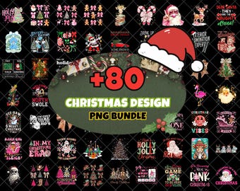 80+ Retro Christmas Png Bundle, Trendy Christmas png, Merry Christmas Png, Popular Christmas png, Christmas Designs, Funny Christmas png