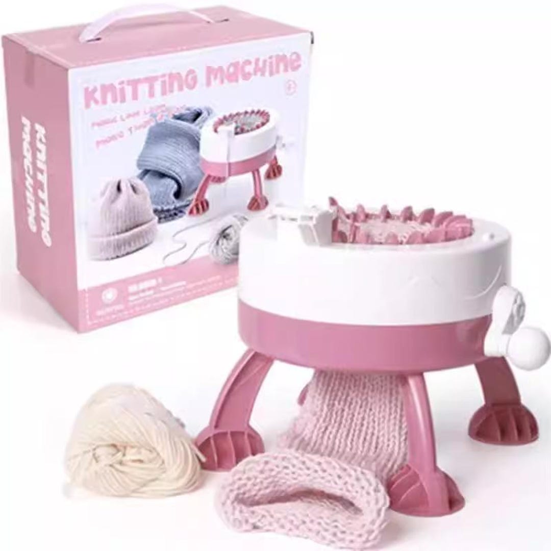 Hand-crank Knitting Machine Kit – DIY Weave Scarf/sweater - Etsy