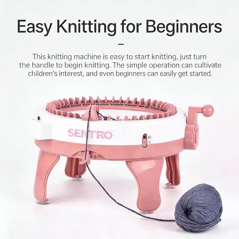 Hand-crank Knitting Machine Kit – DIY Weave Scarf/sweater - Etsy
