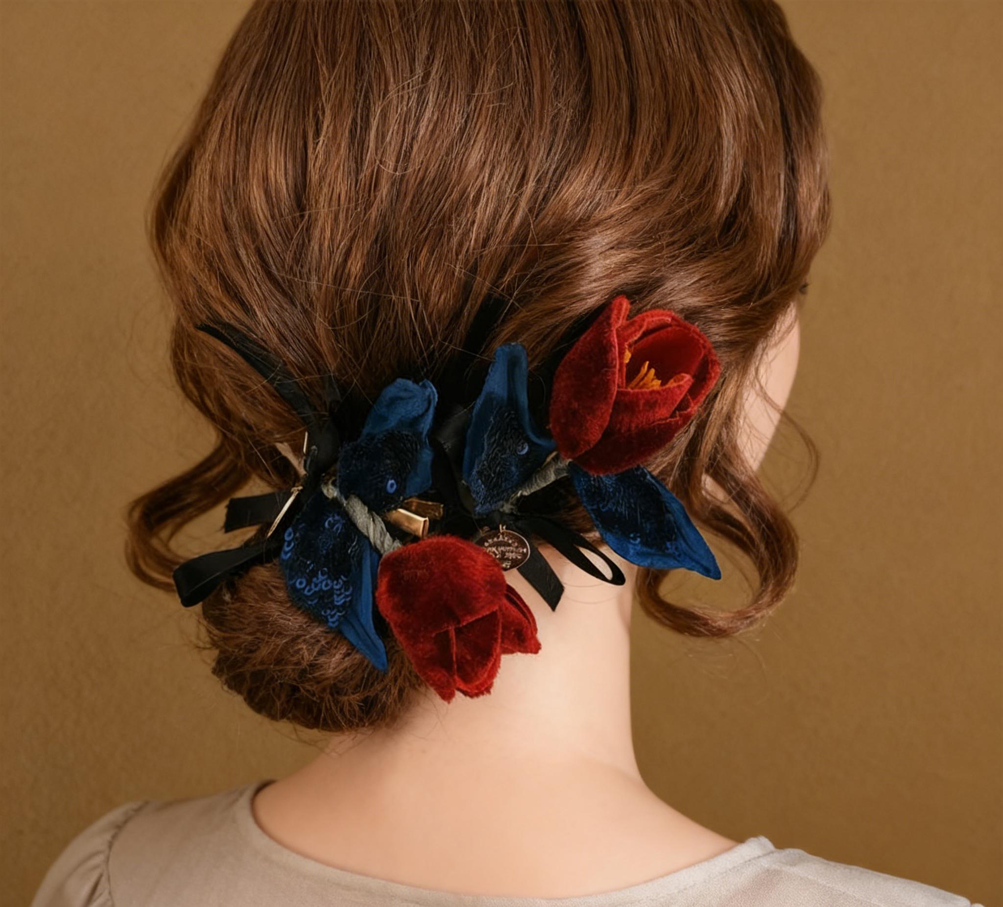 Velvet Claw Clips - Etsy