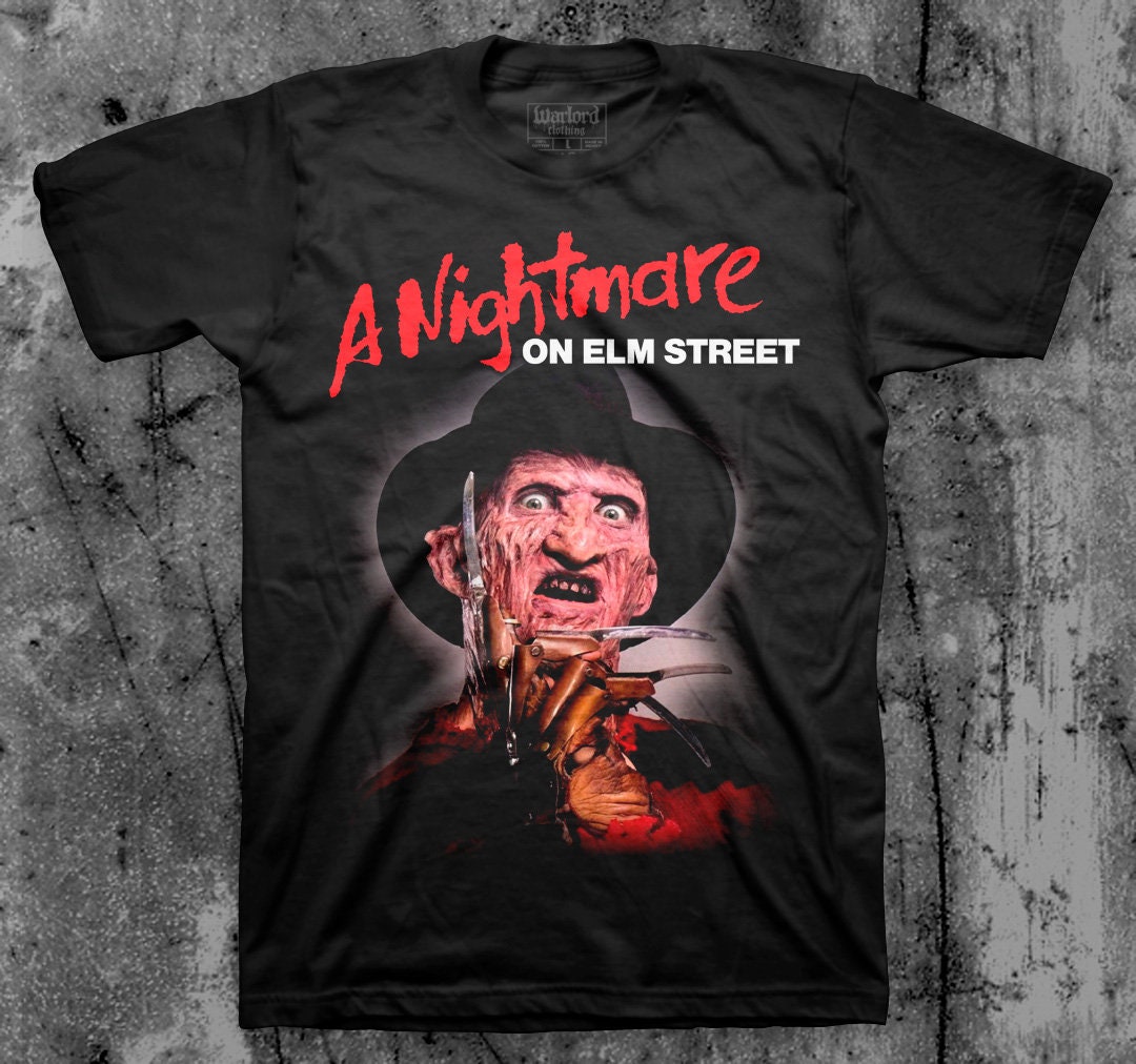 Nightmare On Elm Street  Freddy Krueger Snarl T Shirt Official  Horror Film Cell 