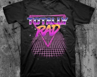 Totally Rad 80s T Shirt - Etsy