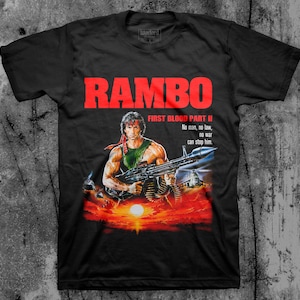 Rambo T Shirt Etsy