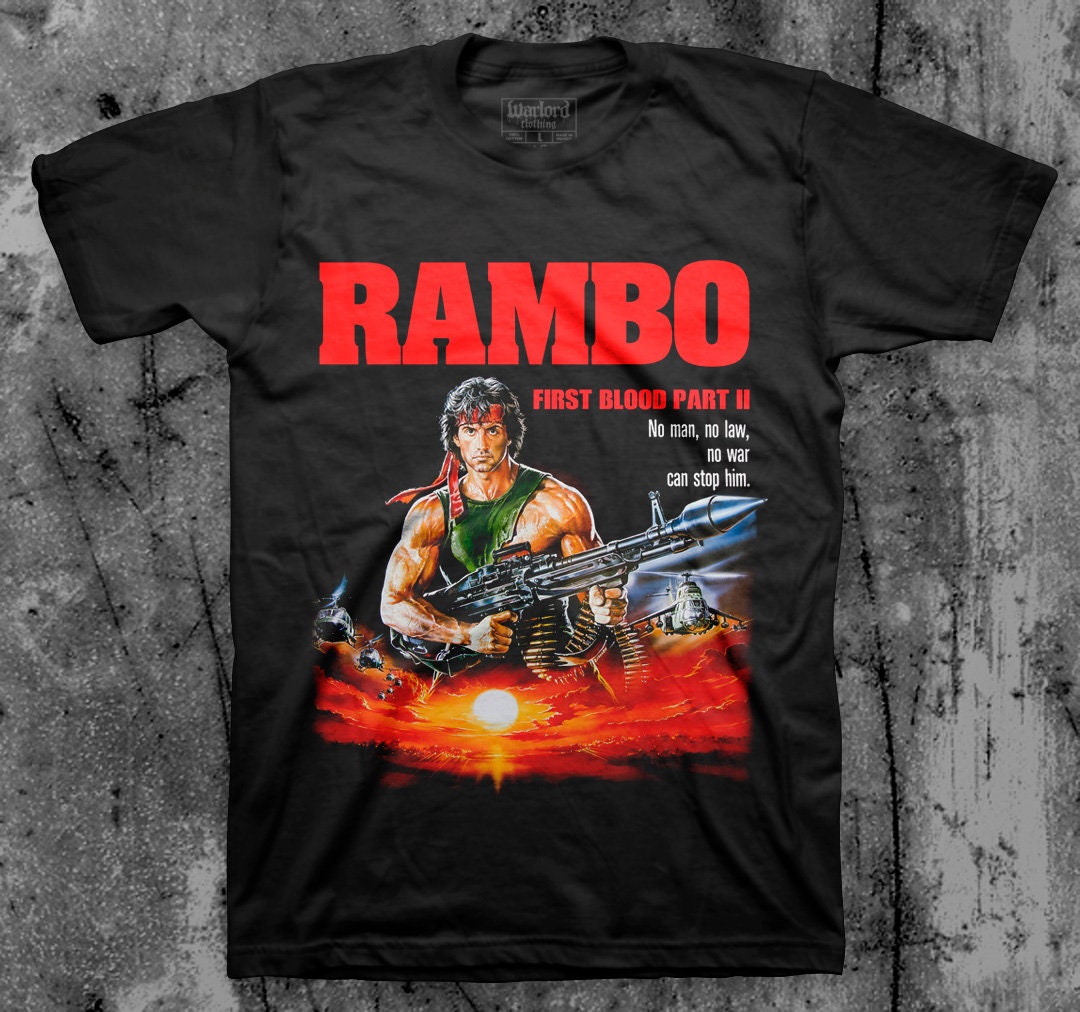 Tee shirt 2025 rambo