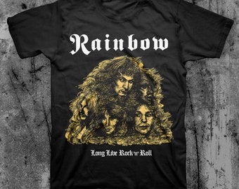rainbow rising tour t shirt