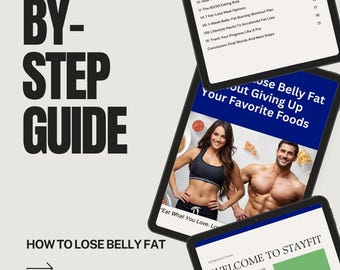 Lose Belly Fat Without Dieting – Fitness & Nutrition E-book