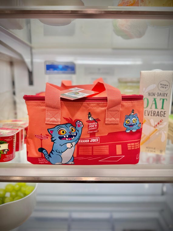 DERPY-Style iron-on TRANSFERS for your Trader Joe's Insulated Bag