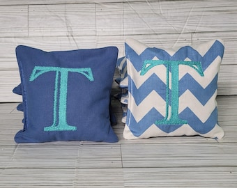 Wedding Chevron Cornhole Bags, Monogram Cornhole Bags, Personalized Wedding Cornhole Bags, Reception Party Games, Couples Anniversary Gift