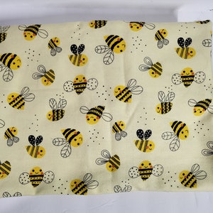 Microwave Corn Bag, Bee Gift for Him or Her, Microwaveable Heat Pack, Therapy Heat Pack, Reusable Corn Heating Pad, Bumble Bee Corn Pillow image 1