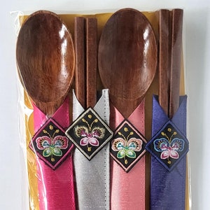 Korean hand craft - spoon and chopsticks sets