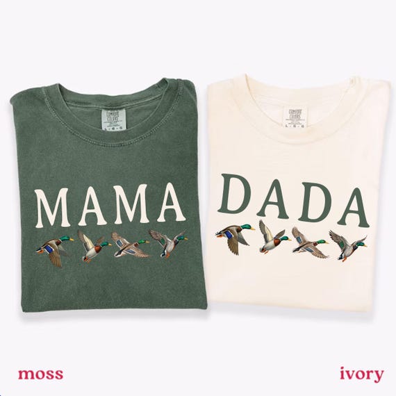 One Lucky Duck First Birthday Shirts, Matching Family Mallard Duck Tees, Mommy and Me Duck Outfit, Duck Birthday Shirt, Fall Birthday Themed