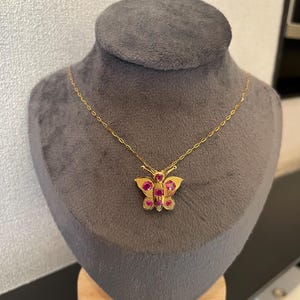 Burma Mogok Ruby Pendent 18k solid gold