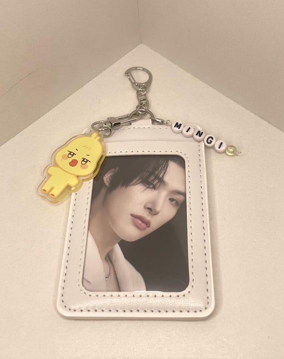 Mingi Ateez Bias Keychain Photocard Holder - Etsy