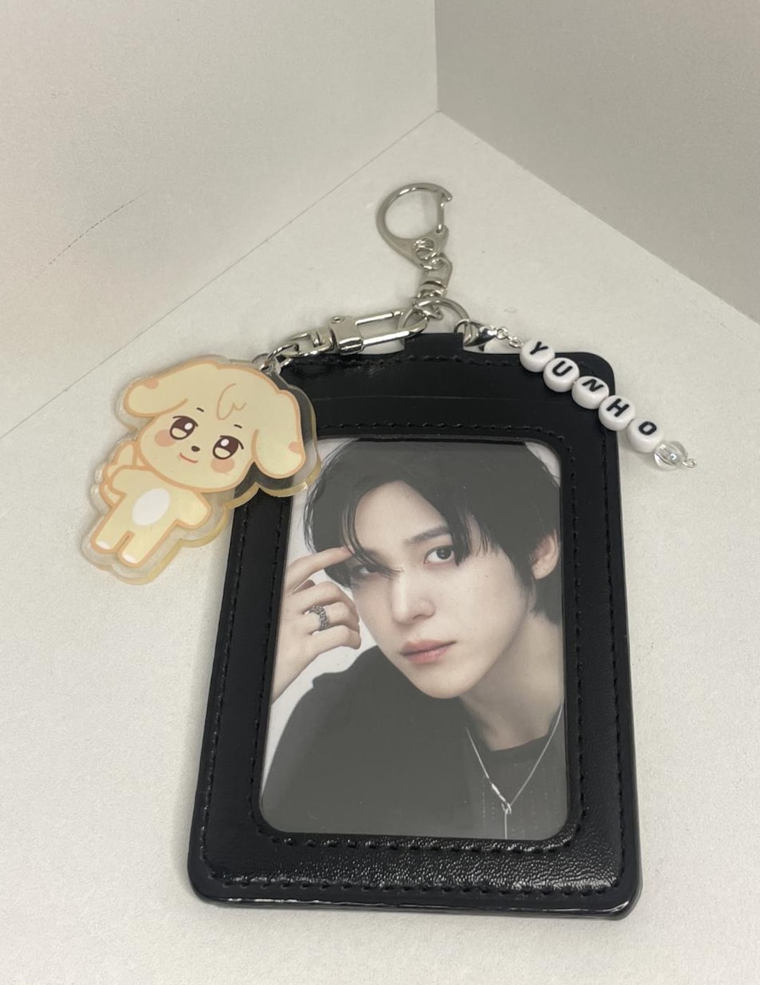 Buy Yunho Ateez Bias Keychain Photocard Holder Online in India - Etsy