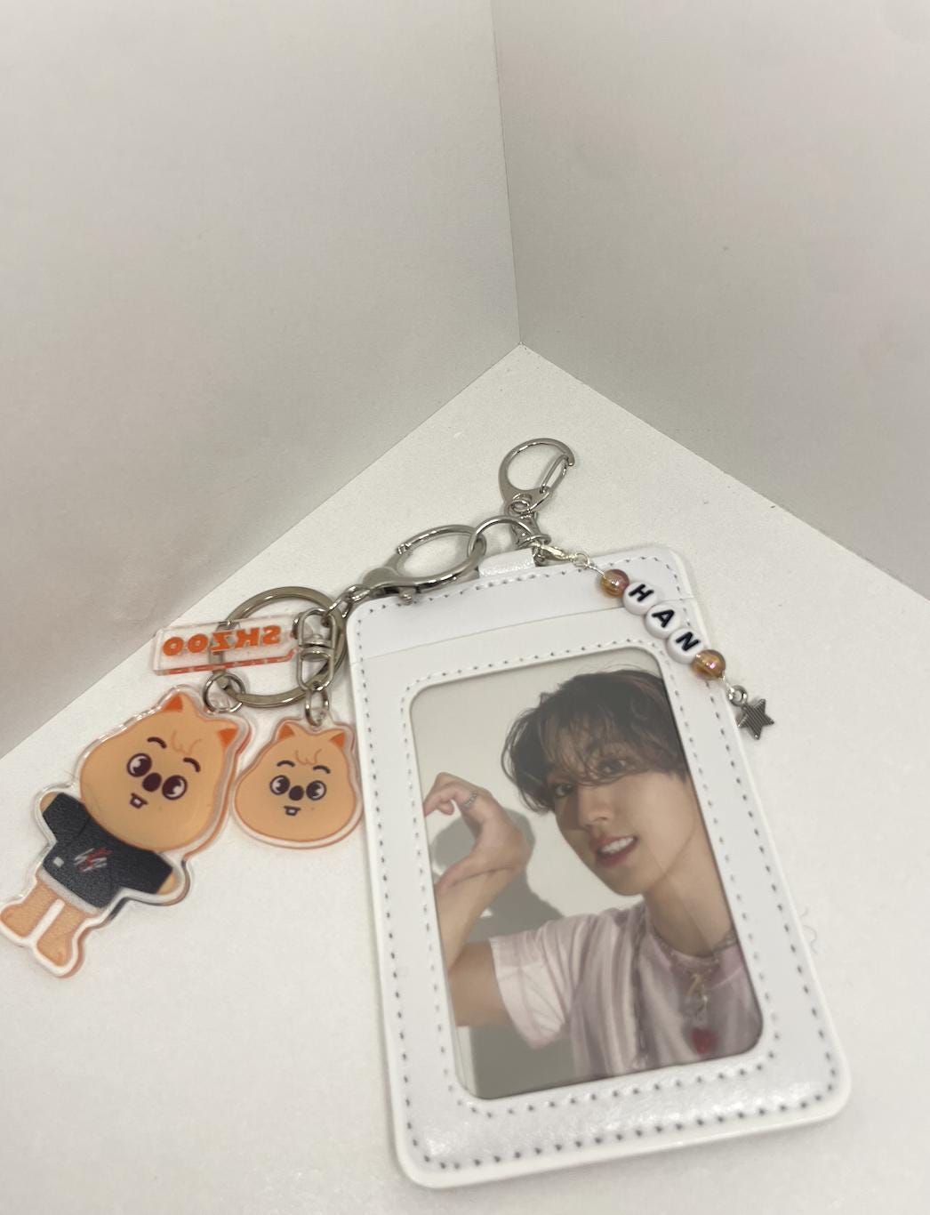 Han SKZ Bias Keychain Photocard Holder - Etsy