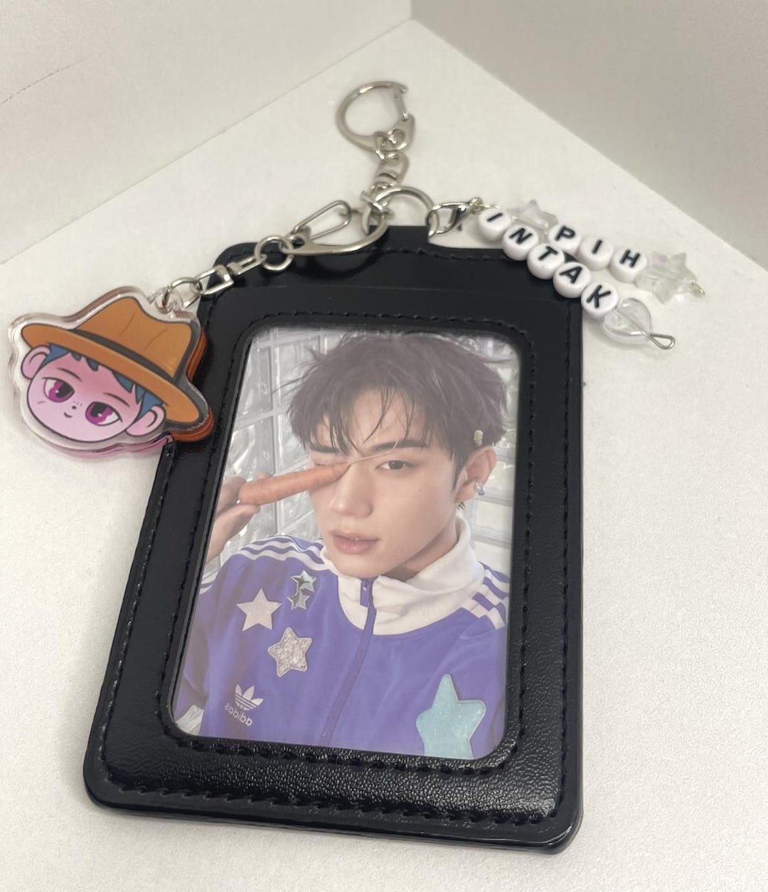 Intak P1harmony Bias Keychain Photocard Holder - Etsy