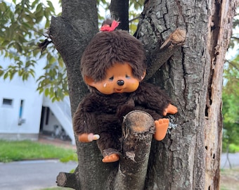 Vintage Rare Collectible Boy Monchichi Doll Vintage