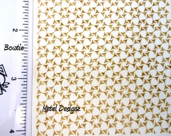 Laser Cut Texture Paper - Rolling Mill Pattern - Bow Ties