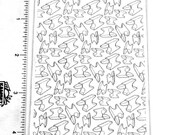 Laser Cut Texture Paper - Rolling Mill Pattern - Anvils