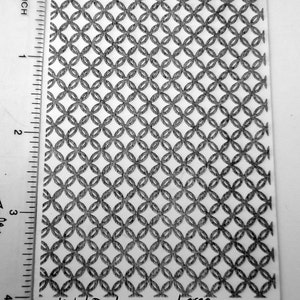 Laser Cut Texture Paper - Rolling Mill Pattern - Chainmail - European 4-1