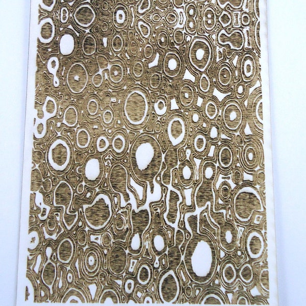 Laser Cut Texture Paper - Rolling Mill Pattern - Mokumegane