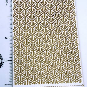 Laser Cut Texture Paper - Rolling Mill Pattern - Tri Arrow