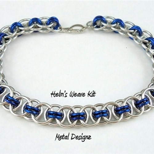 Olympia Chainmail Bracelet Kit Makes 10 Inches of Chain Etsy