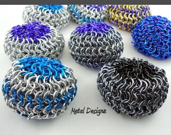 Handmade Chainmail Hackey Sack - One Hackey Sack ready to play