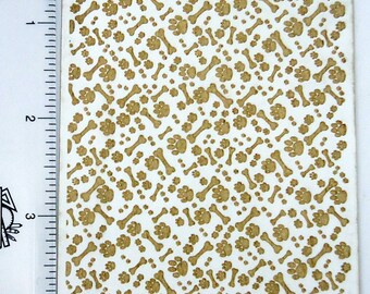 Laser Cut Texture Paper - Rolling Mill Pattern - Puppy Print