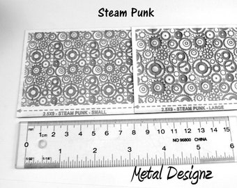 Laser Cut Texture Paper - Rolling Mill Pattern - Steampunk
