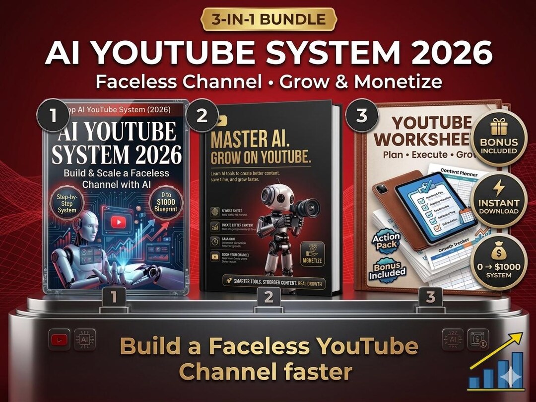 Youtube Automation Course 2026 | Faceless Channel Strategy & Digital ...