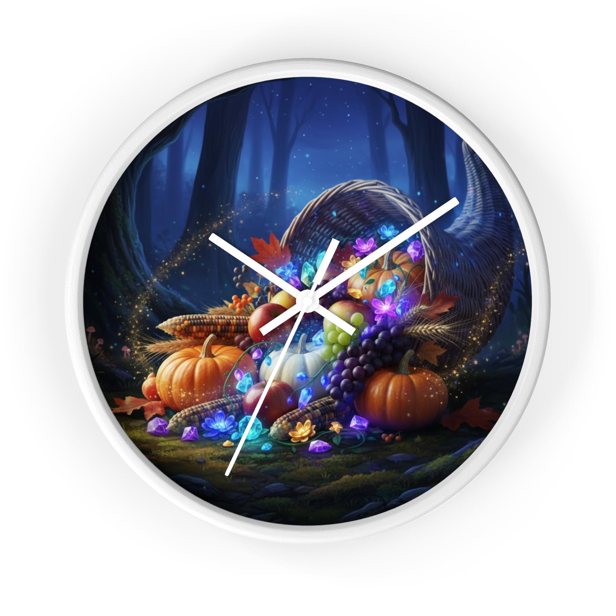 Cornucopia Clock - Etsy