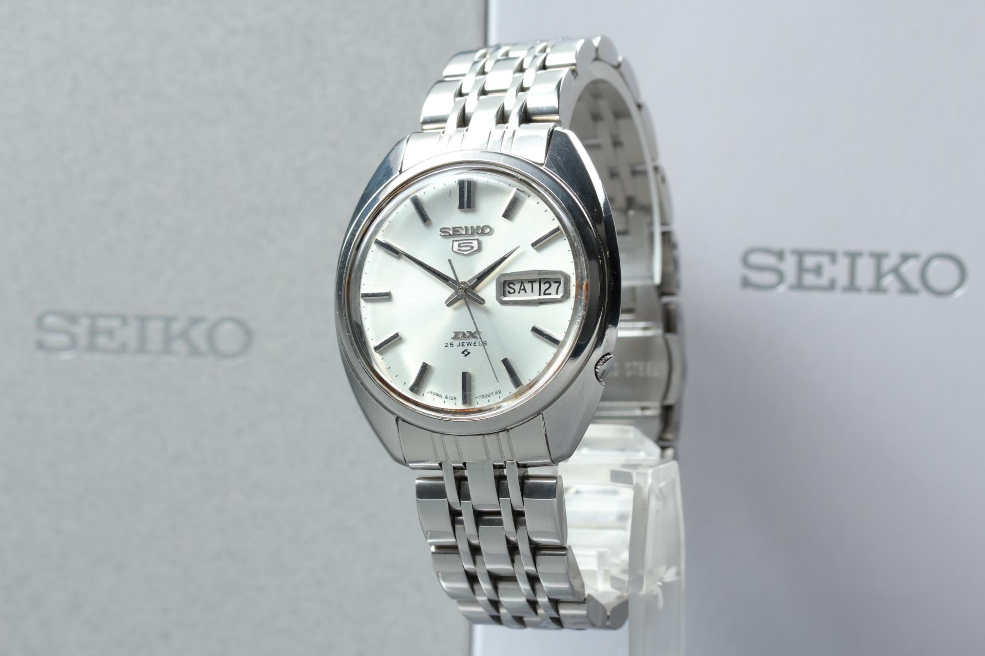 SEIKO 5 DX Ref : 6106-7000 25JEWELS セイコーファイブ 自動巻き