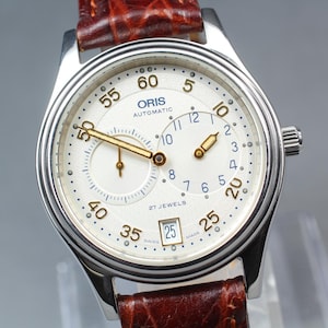 1990s ORIS Regulator Classic 7473 (Near Mint) Automatic Small Second 35mm Men's watch