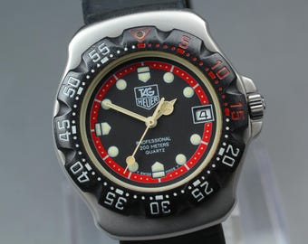 TAG Heuer Formula Professional 200m 374.513 (Exc+5) Vintage Quartz Men’s Watch #1736