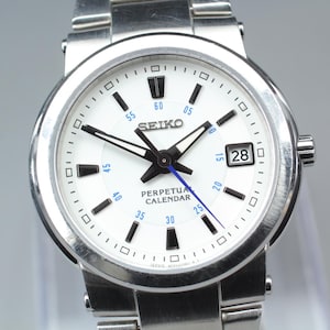 Seiko Quartz Perpetual Calendar - Etsy
