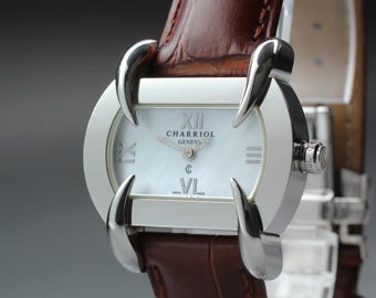 New Belt PHILIPPE CHARRIOL KUCHTS (Near Mint) Quartz Lady's Swiss made watch